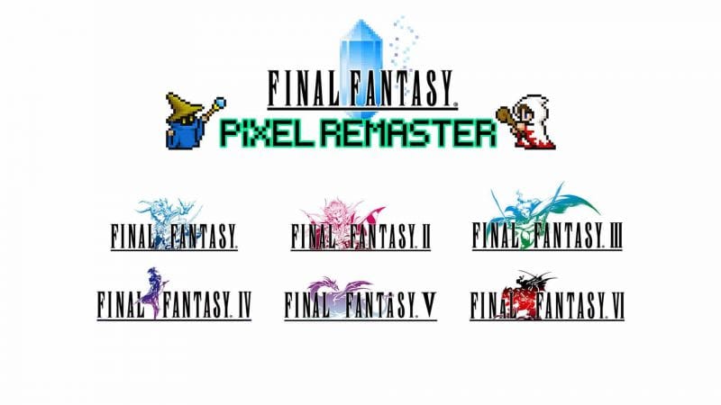 Final Fantasy Pixel Remaster : La saga est listée sur PlayStation 4 et Switch, des portages en vue