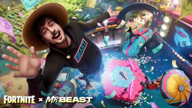Mr Beast arrive sur Fortnite, avec un tournoi qui peut vous rendre millionnaire