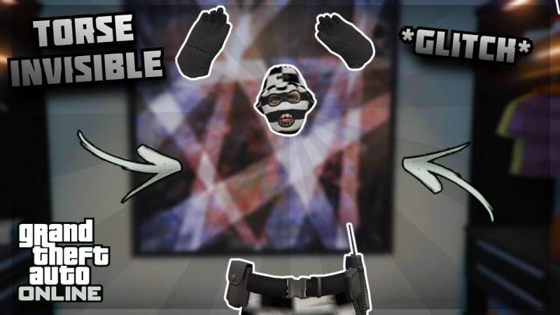 ✔AVOIR LE TORSE INVISIBLE SUR GTA 5 ONLINE !