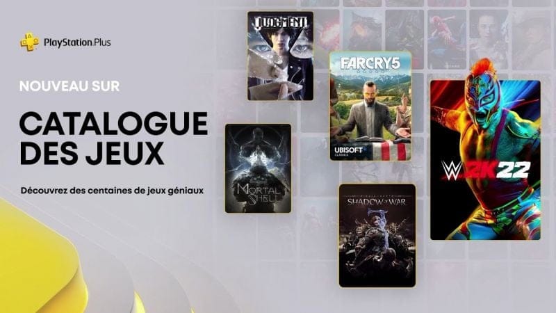PlayStation Plus Extra - Décembre 2022 - Far Cry, Yakuza, La Terre du Milieu, Mortal Shell, etc.