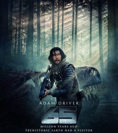 CINEMA : 65 - La Terre d'Avant, Adam Driver face à des dinosaures dans le premier trailer du film de SF des auteurs de Sans un Bruit
