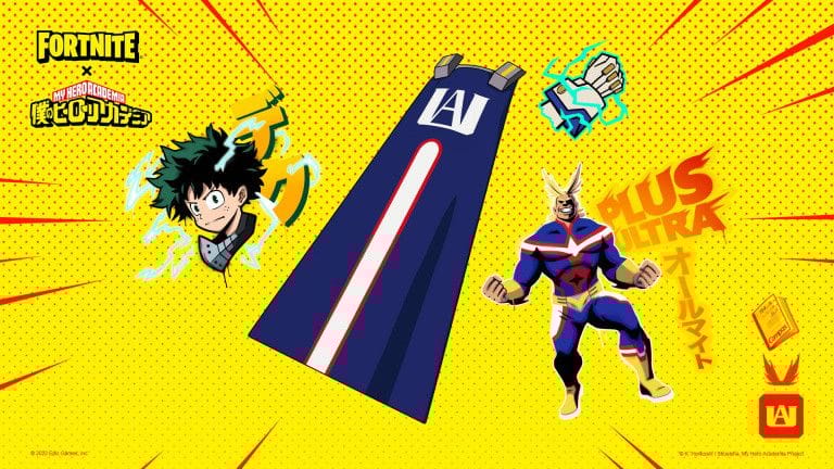 Fortnite x My Hero Academia : Accomplissez des défis et repartez avec des récompenses cosmétiques !