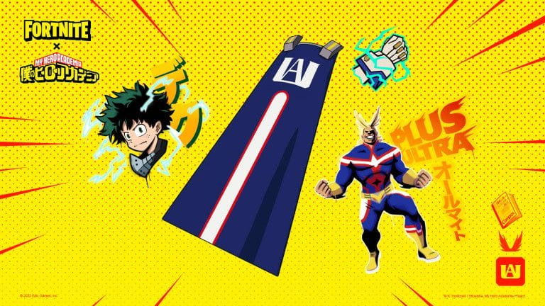 Fortnite x My Hero Academia : Accomplissez des défis et repartez avec des récompenses cosmétiques !