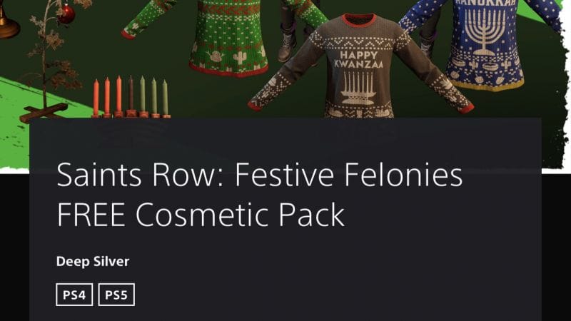 Pack pour noël !