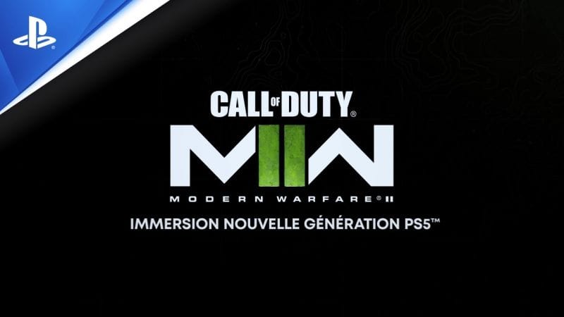 Call of Duty: Modern Warfare II - Immersion nouvelle génération sur PS5 - 4K