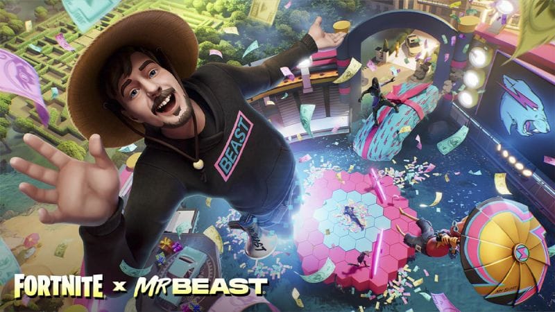 Code ile MrBeast sur Fortnite, comment la rejoindre ?