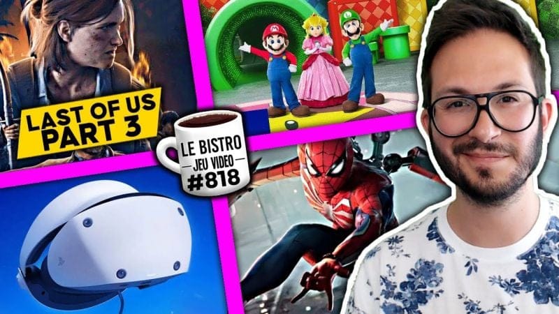 Last of Us Part 3 en développement et Spiderman 2 PS5 daté ? Super Nintendo World Hollywood la date