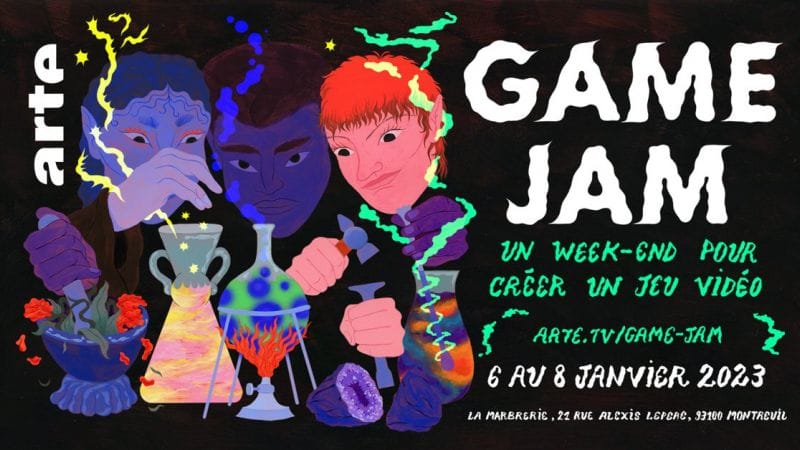 Arte organise une Game Jam ce weekend