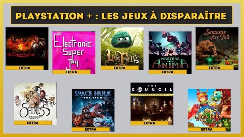 PlayStation Plus: Dites adieu à ces jeux en janvier | News  - PSthc.fr