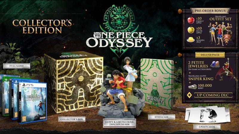 Détail de l'édition collector de ONE PIECE ODYSSEY