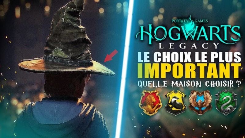 Hogwarts Legacy : La Décision La Plus IMPORTANTE ! (Quelle Maison Choisir ? 🦁 | 🦡 | 🦅 | 🐍)