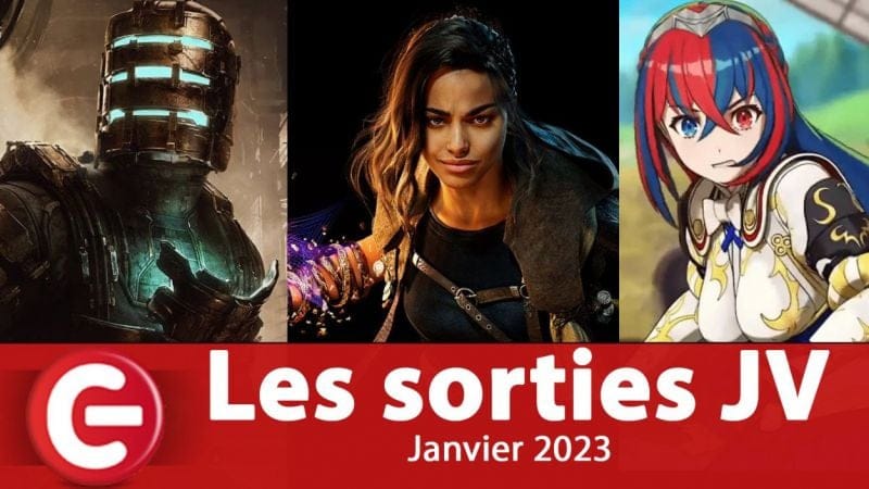 SORTIES JEUX VIDÉO - JANVIER 2023 sur PS5, XBOX SERIES X / ONE, PS4, SWITCH et PC