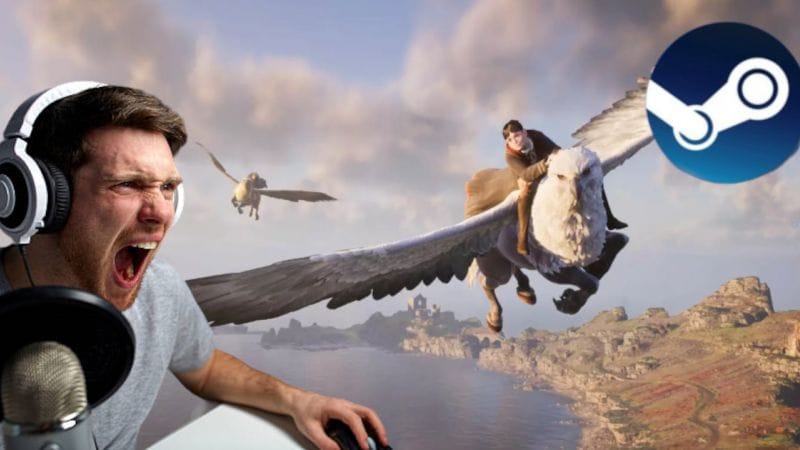 Hogwarts Legacy :  le jeu se fait détruire sur Steam avant sa sortie, les joueurs sont en colère