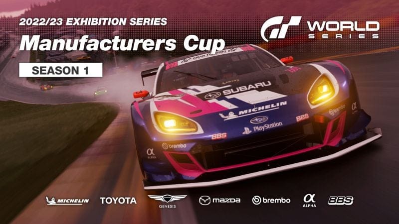 Début de la saison 1 des Exhibition Series de la "Gran Turismo World Series" Manufacturers Cup 2022/23 - Mode Sport - Gran Turismo 7 - gran-turismo.com