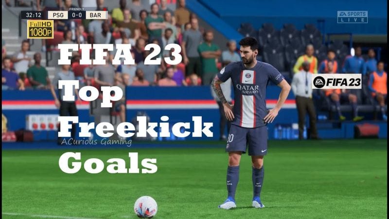 FIFA 23 | Top Free Kick Goals Video | Next Gen Gameplay | New Freekick system FIFA | PC | Full HD