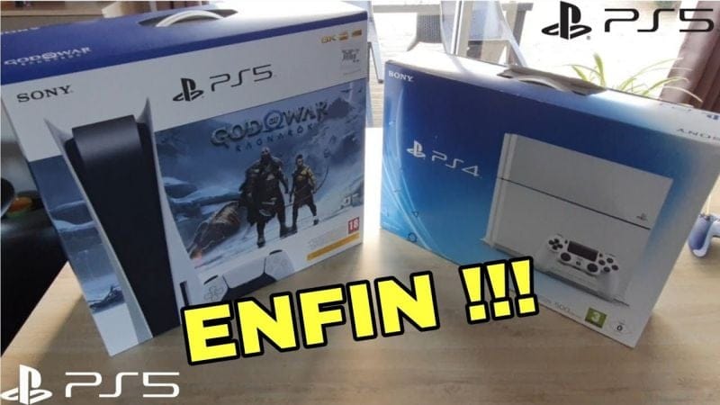 J'AI ENFIN ACHETÉ LA PS5 !!! (c'était pas prévu) + comparatif PS4/PS5