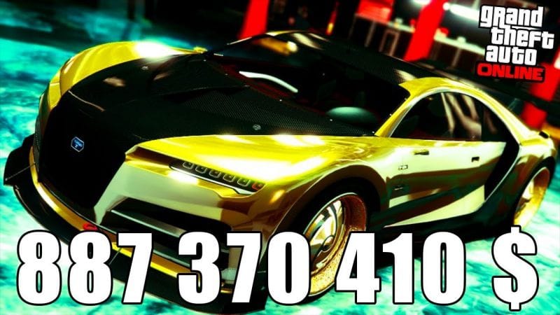 900 000 000 $ : ACHETER TOUT GTA 5 AVEC UN COMPTE VIDE (plus de 8000 €)