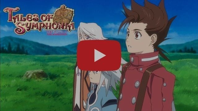 Tales of Symphonia : L’anime débute aujourd’hui sur YouTube !