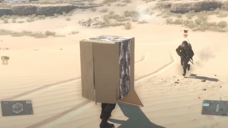 Des soldats trompent des robots avec une ruse de Metal Gear Solid