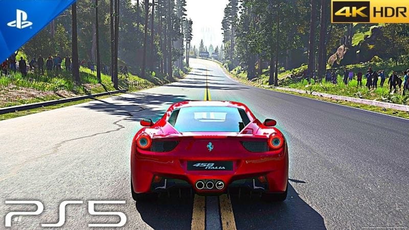 (PS5) Gran Turismo 7 IS BEAUTIFUL - Ferrari 458 Italia Gameplay | Realistic Graphics [4K HDR 60FPS]