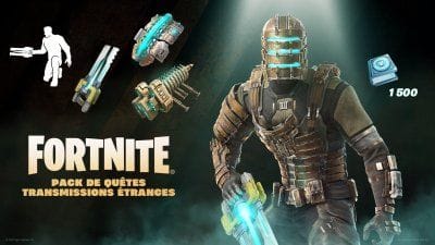 Fortnite : avant son retour dans Dead Space, Isaac Clarke débarque sur l'île !