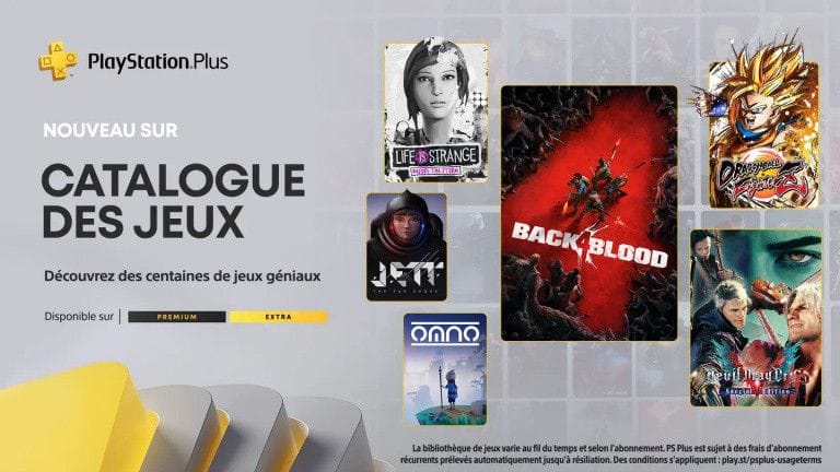 PlayStation Plus Extra et Premium : des zombies en coop, l'enfer de Dante et Muten Roshi pour janvier