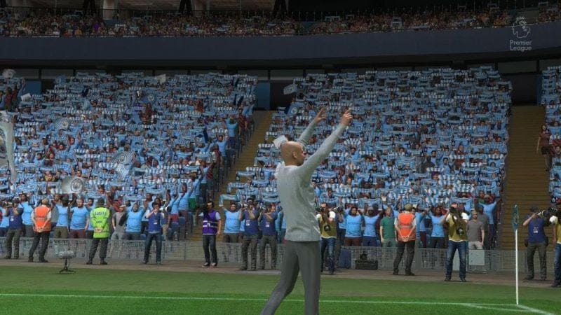 FIFA 23 [PS5] - Haaland last minute goal and Pep Guardiola victory celebration! #fifa #gaming