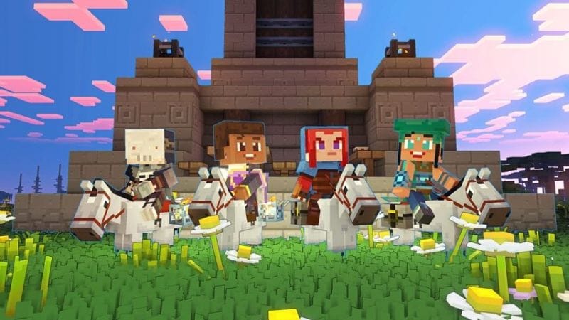 Le jeu d'action et de stratégie Minecraft Legends sortira le 18 avril