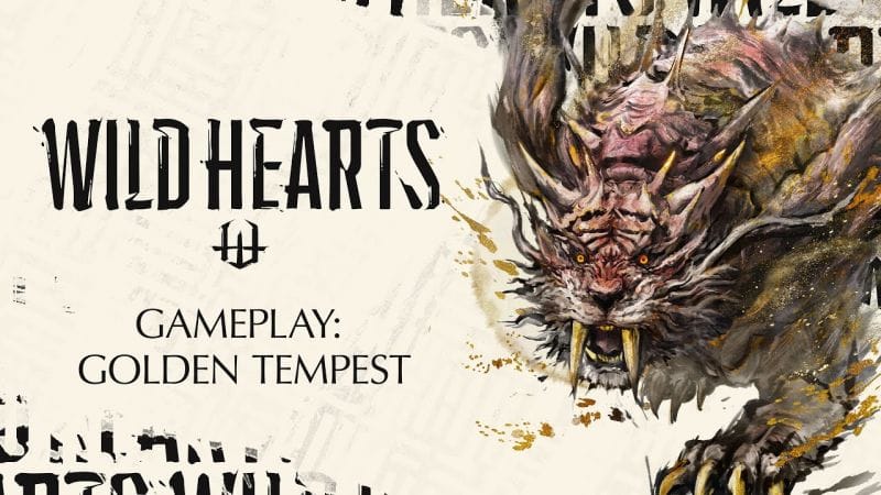 Wild Hearts dévoile la férocité du monstre Tempête-Dorée en vidéo