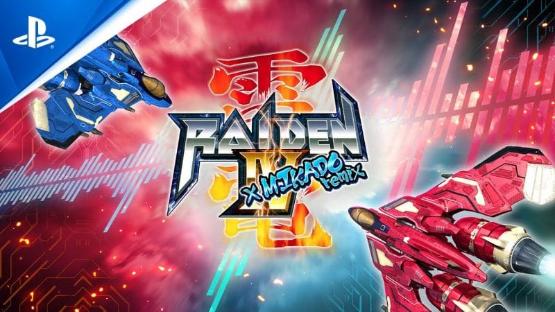 Raiden IV x Mikado Remix - Launch Trailer | PS5 & PS4 Games