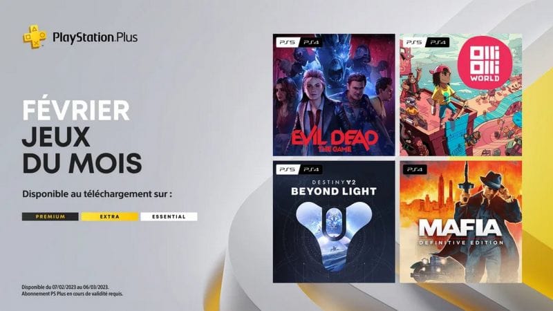 Playstation Plus : Les jeux du mois de Février 2023 | News  - PSthc.fr