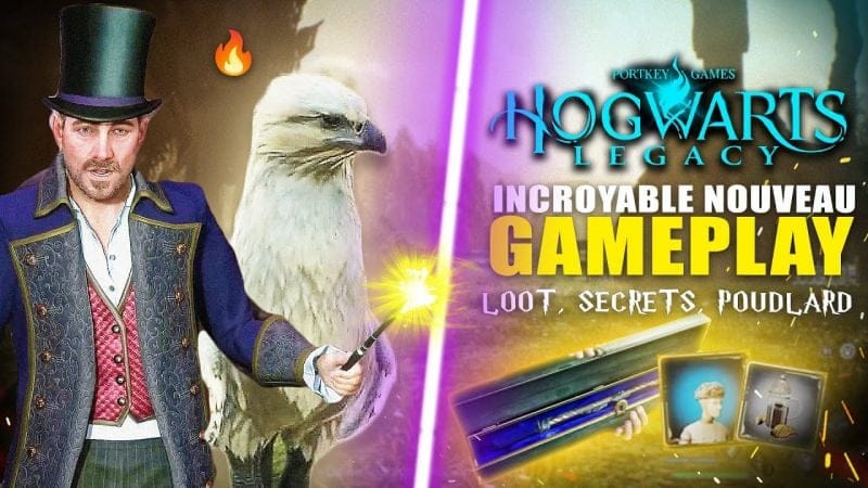 Hogwarts Legacy ARRIVE ! Nouveau GAMEPLAY & NEWS !! 🔥 Temps de Chargement 😱 Loot, Secret, Romances..