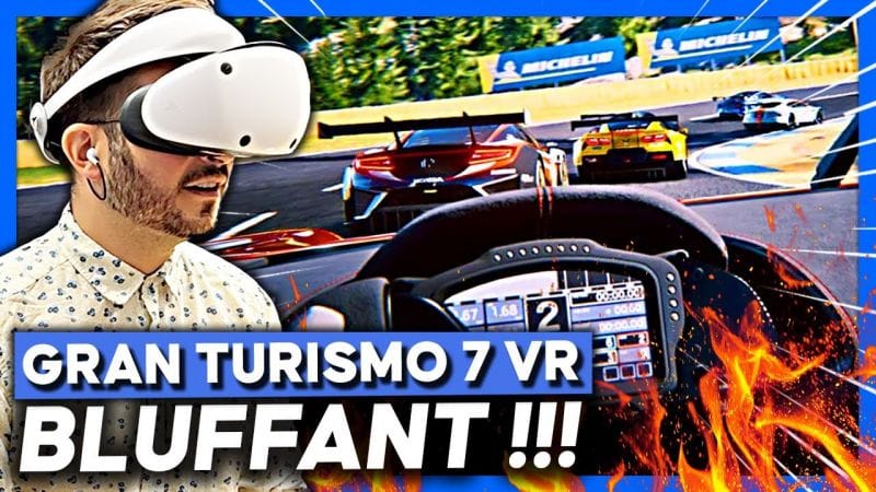 Gran Turismo 7 PSVR 2 BLUFFANT 😍 Gameplay + Infos I PlayStation VR 2 - PS5