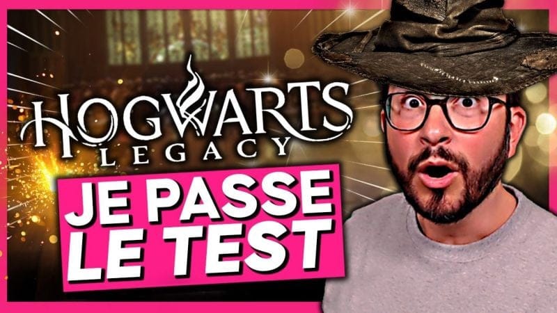 HOGWARTS LEGACY⚡️Maison, Patronus, Baguette je fais le test ⚡️