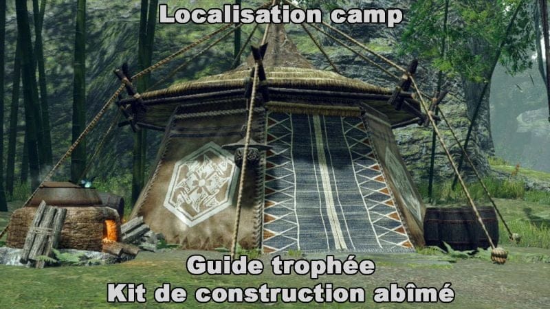 Monster Hunter Rise - Trophée Kit de construction abîmé
