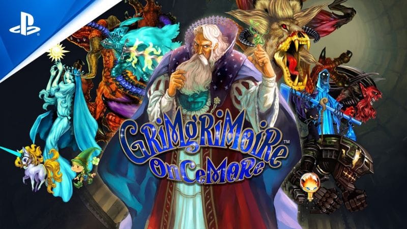 GrimGrimoire OnceMore - Gameplay Trailer | PS5 & PS4 Games