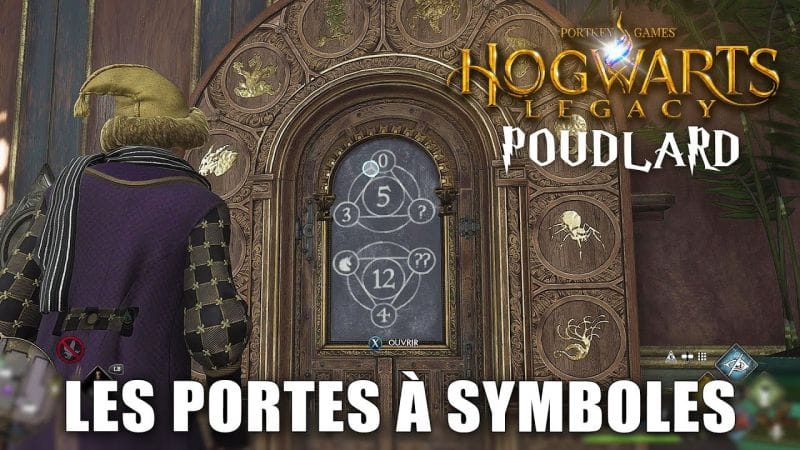 Hogwarts Legacy : Comment Ouvrir les Portes à Symboles de Poudlard (Solution)