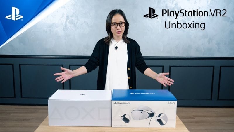 PlayStation VR2 - Unboxing du casque - Déballage du carton | PS VR2