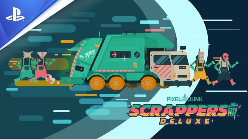 PixelJunk Scrappers Deluxe - Trailer d'annonce - VOSTFR - 4K | PS5, PS4