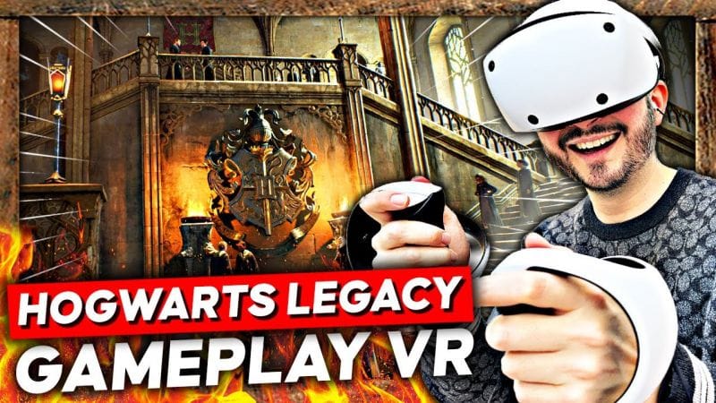 Hogwarts Legacy en VR c’est FOU 🤩 1er gameplay 🔥
