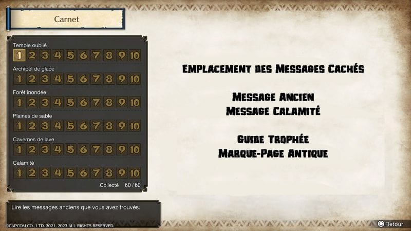 Monster Hunter Rise - Trophée Marque-page antique