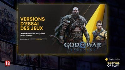 PlayStation Plus : version d'essai de God of War Ragnarök, concours pour remporter un Bravia XR OLED et bien plus avec le Festival of Play