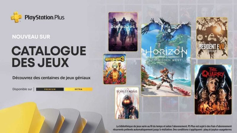 PlayStation : Les jeux PlayStation Plus Extra/Premium de février 2022