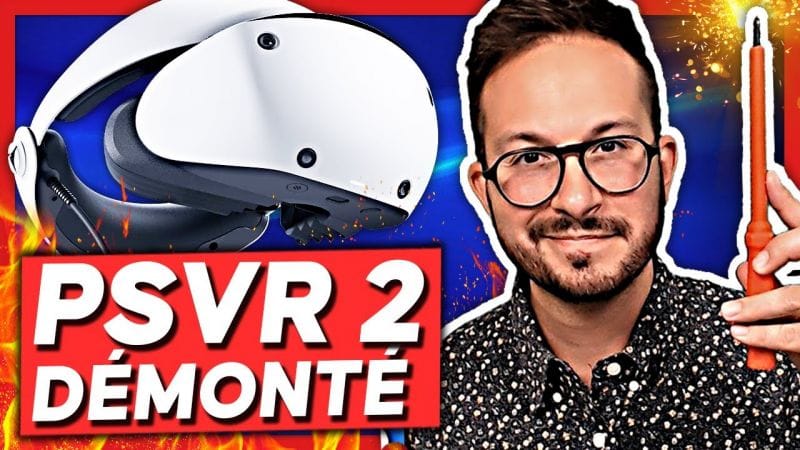 PSVR 2 DÉMONTÉ 🔥 Les entrailles du PlayStation VR 2 (Optiques, Caméras, IR, ventilateur, moteur...)