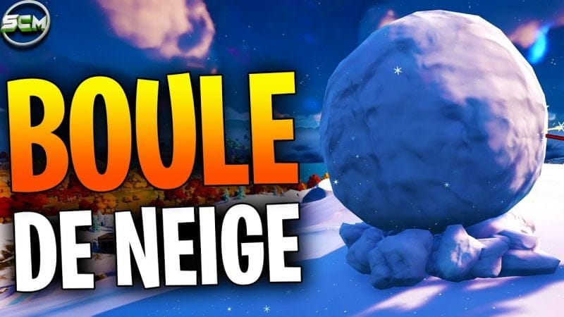 COMMENT CRÉER UNE BOULE DE NEIGE SUR FORTNITE, ASTUCE NOUVELLE FONCTIONNALITÉ CHAPITRE 4 FORTNITE