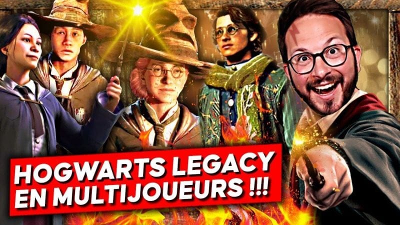 Hogwarts Legacy jouable en MULTIJOUEURS 🥰 Premier gameplay !!!