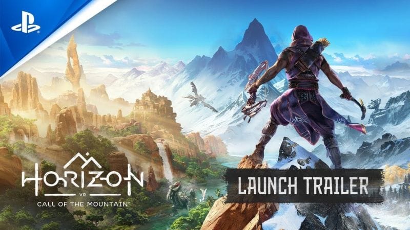 Horizon VR : Call of the Mountain nous tape dans l'œil avec sa bande annonce