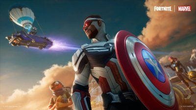 Fortnite : le Captain America de Sam Wilson et la Terreur étoilée apportent leurs tenues hautes en couleur sur l'île