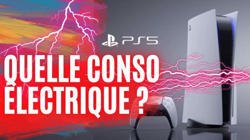 ⚡️ Quelle est la consommation électrique de la PS5? En pic, en moyenne, en veille.