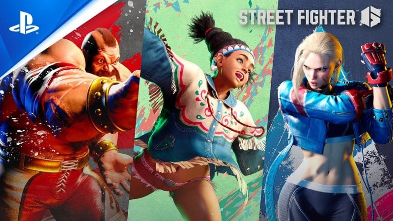 Street Fighter 6 - Trailer de gameplay de Zangief, Lily et Cammy - VOSTFR - 4K | PS5, PS4